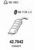 LANDROVER ERS4074 End Silencer